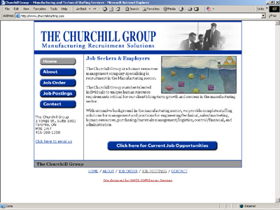 Executive employment services