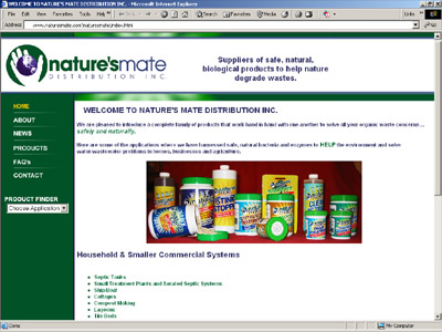 A Distribution Company Specializing in Biological Products to degrade waste